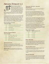 Arcana Domain Cleric V2 0 Remix Unearthedarcana Cleric Arcanum Holy Symbol