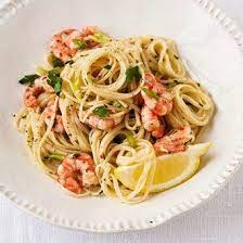 Linguine With Fiery Prawns Prawn Dishes Linguine Recipes Prawn Linguine