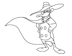 Darkwing duck coloring pages