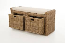 Sitzbank Truhe Bank Mit Kissen Rattan Lorante Light Grey Sitzbank Truhe Kissen Schrank Fur Balkon