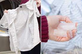 How do you get rid of wrinkles in the dryer? 16 Best Laundry Hacks Of All Time Wrinkled Clothes Laundry Hacks Dewrinkle Clothes