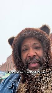 Your Beale Street Weather forecast. Cold and snowing. Stay safe. #wearher  #snow #livemusic #bealestreet