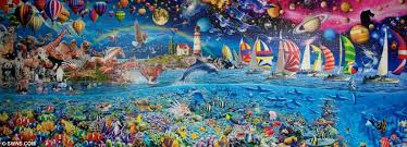 Buy ravensburger puzzles paradise sunset, multi color. Contemporary Puzzles Jigsaw Puzzle Maritime Seascape Paradise Sunset Enormous 18 000 Piece New Toys Hobbies