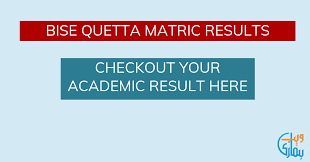 Board of intermediate and secondary education quetta works differently in this regard than other boards. Bise Quetta Matric Result 2021 Quetta Board Ssc Online Results