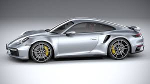 Porsche 911 Turbo S 2021 Lowpoly 3d Model 129 Obj Max Ma Lwo Fbx C4d 3ds Free3d