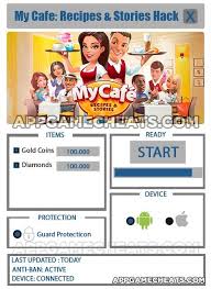 Bingo At Home App Cheat Codes My Cafe Recipes Stories Hack For Gold Coins Diamonds Tool Hacks Disney Magic Kingdom Hacks