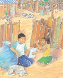 Image result for armando and the blue tarp school images
