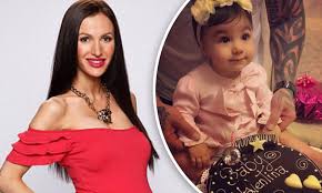 Only images or videos including valentina. Yummy Mummies Maria Throws Bday Party For Her Baby Daily Mail Online