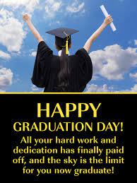 The Sky Is The Limit Happy Graduation Card For Her Birthday Greeting Cards By Davia May you reach all your goals. the sky is the limit happy graduation
