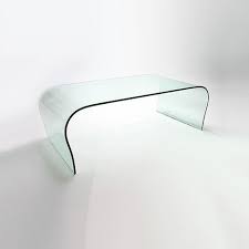 A minimalist feel ensures this piece. Curved Glass Coffee Table Ct041 Abode Interiors