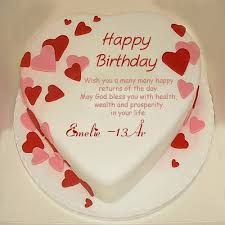 Special Person Birthday Cake Heart Shape With Candle Greeting Birthday Cake Whatsapp Status Picture Name Write Birthday Cake With Candles Birthday Cake Writing Cake Name
