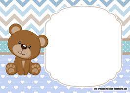 Free Printable Teddy Bear Baby Shower Invitations Template Free Printable Bir Teddy Bear Baby Shower Invitations Teddy Bear Baby Shower Baby Bear Baby Shower