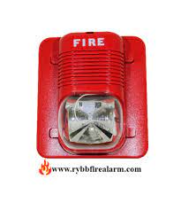 System Sensor P12015k Red Horn Strobe Rybb Fire Alarm