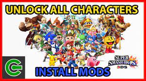 press r for 0 gold v1.4 old3ds. Super Smash Bros 3ds How To Unlock All Characters Stages And Install Mods Sthetix