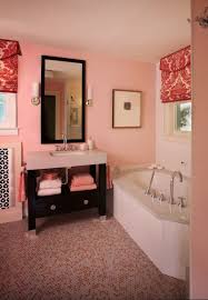 Rariden Schumacher Mio Interior Design Pink And Red Bathroom Design Girl Bathrooms Girl Bathroom Decor Teenage Bathroom