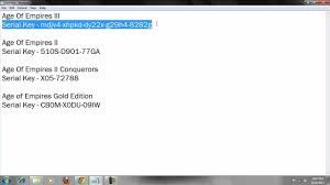 Check spelling or type a new query. Age Of Empires All Parts Of Age Of Empires Cd Key Hd Youtube