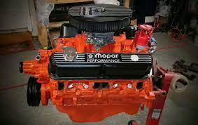 Newly Painted 318 La Mopar Crate Motors Dodge Trucks