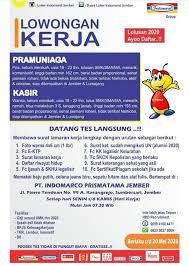 Lowongan kerja terbaru di jember. Lowongan Pekerjaan Jember ç…§ç‰‡ Facebook