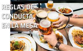 Life juego de mesa reglas. Comportamiento En La Mesa Durante Una Comida