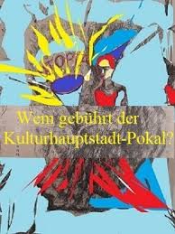 Sold by nampa and ships from amazon fulfillment. Wem Gebuhrt Der Kulturhauptstadt Pokal Illustration Kulturhauptstadt Comic Satire Von Colombia Bei Kunstnet