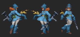 Artstation Nausicaa David Bolton Character Design 3d Characters 3d Art