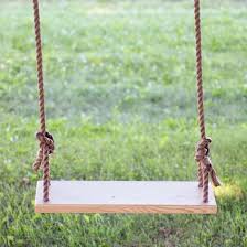 A Tutorial For Making This Simple And Fun Wooden Tree Swing Diy Swing Wooden Tree Swing Tree Swings Diy