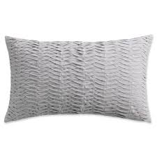 Isaac Mizrahi Home Whitby Oblong Throw Pillow In Grey Oblong Throw Pillow Pillows Throw Pillows