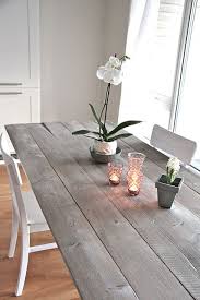 This driftwood grey ladder back farmhouse chair goes perfectly with our driftwood grey colored farmhouse tables. Diy Dining Table Diy Dining Table Diy Dining Stained Table