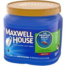 3 pack maxwell house decaf original roast ground coffee 29 3 oz jug walmart com decaf coffee grounds maxwell house coffee