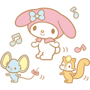 Maybe you would like to learn more about one of these? My Melody Moving Backgrounds Sticker For Line Whatsapp Telegram Android Iphone Ios