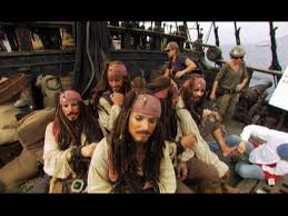 (piracy) hijacking on the high seas or in similar contexts; Pirates Of The Caribbean At World S End 2007 Imdb