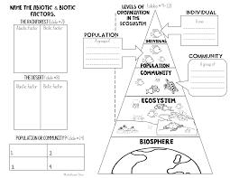 Ecosystem Powerpoint And Notes Ecosystems Biology Classroom Biology Experiments