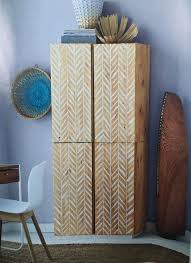 Ikea Ivar Betsat Malat Fiskbensmonster Med Utspadd Snickerifarg Ikea Fiskbensmonster Inredning