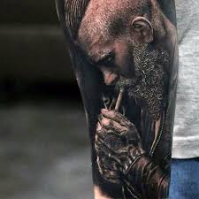 There are tattoos that easily grab people's attention. 90 Black Ink Tattoo Designs For Men Dark Ink Ideas
