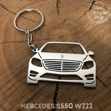 Mercedes S550 W222 Keychain Mercedes S550 Keychain Custom Keychain