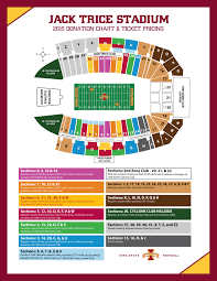 facility seating charts iowa state university athletics