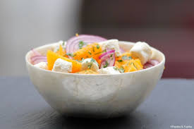 Recette Salade D Oranges Oignon Rouge Et Fromage Frais Recette Salade Orange Recette Orange Salade