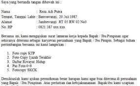 Isi surat yang bisa di bagi menjadi empat bagian yakni suatu paragraf pembuka, isi surat, daftar lampiran dan. Contoh Surat Lamaran Kerja Di Swalayan Cute766