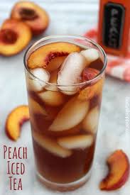 Peach Iced Tea Recipe Peach Ice Tea Iced Tea Recipes Best Iced Tea Recipe