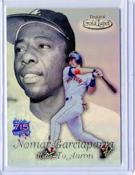 1999 TOPPS GOLD LABEL #RA6 NOMAR GARCIAPARRA "RACE TO AARON"