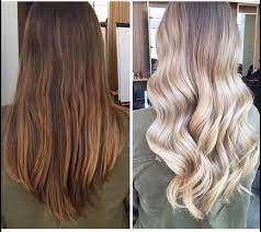 What is the best color for blonde hair? How To Go From Dark Brown To Blonde With Minimal Damage Blush