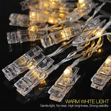Photo Clip String Lights 10ft 20 Led Betus
