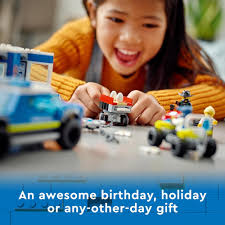 LEGO® City Ice Cream Van Police Chase 60314 Building Kit for Kids Aged 5 and