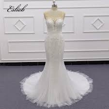 10 best mermaid wedding dresses for 2018 get inspiration for your wedding, or just view for fun! Eslieb High End Custom Made Leaf Beads Wedding Dress 2020 Sexy Mermaid Wedding Dresses Italy Bridal Dresses Vestido De Noiva Wedding Dresses Aliexpress