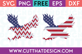 A closer look at the file formats: Free Svg Files Usa Flag Flying Eagle Designs Cut That Design