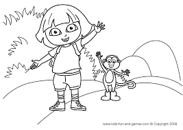 We offer the coolest coloring games for coloring games. Dora Coloring Pages Kids Games Central