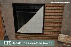 Diy Projects Insulated Fireplace Cover Tutorial Fireplace Cover Diy Fireplace Diy Projects