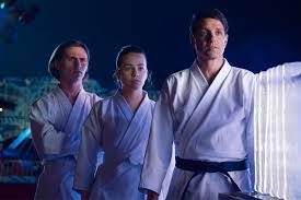 The series was created by josh heald, jon hurwitz and hayden schlossberg, and stars ralph macchio and william zabka, who reprise their roles as daniel larusso and johnny lawrence from the 1984 film the karate kid. Cobra Kai Season 2 On Youtube Ew Review Ew Com