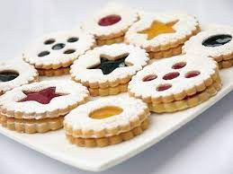 9 Spitzbuben Dessert For Dinner Holiday Baking Shortbread Cookies Christmas
