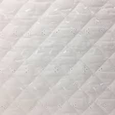 Choose from precuts like fat quarter bundles, jelly rolls, and charm packs. Quilted Embroidery Anglaise White